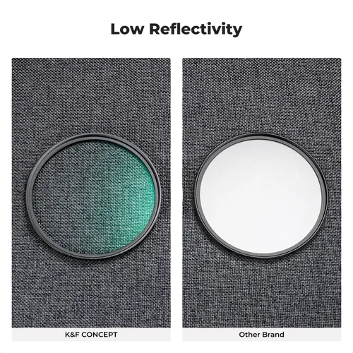 Vista 6 de K&F Concept Kit de filtro de lente UV CPL de 1.929 in, 18 recubrimientos multicapa, filtro polarizador circular y filtro de protección UV MC