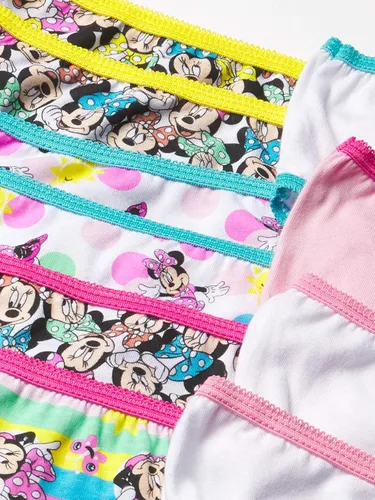 Vista 3 de Disney Girls' Minnie Mouse Underwear Multipacks