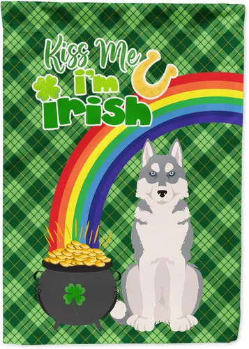 Vista 74 de Caroline's Treasures WDK4731GF - Bandera decorativa para jardín del día de San Patricio, color negro y tostado, Airedale Terrier, para jardín
