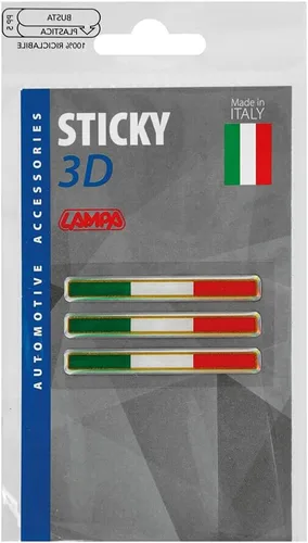Vista 2 de Lampa 15002 Sticky 3D-Tricolor Italy, 3 pcs-55x8mm, Other