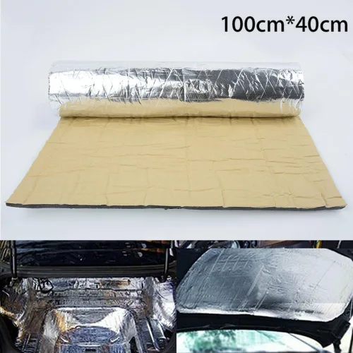Vista 9 de Car Sound Proofing Deadening Insulation, 100x40cm, Fire Resistant, Heat Insulation, Waterproof