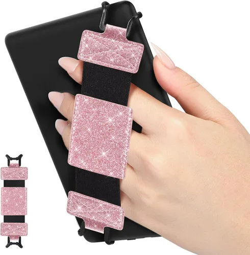 Vista 17 de MoKo Correa de mano suave para Kindle eReaders Fire Tablet de 6-8" Kindle/Kobo/Voyaga/Lenovo/Sony Kindle E-Book Tablet, Correa de mano versátil