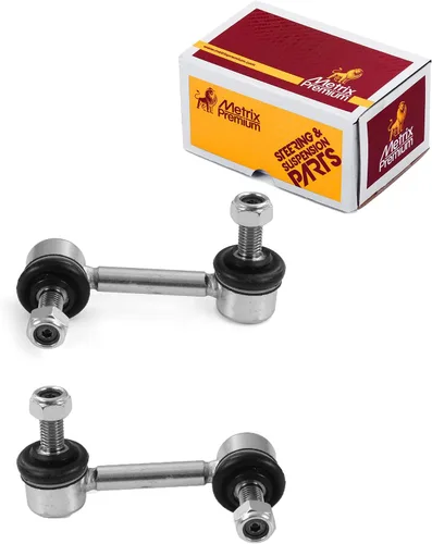 Vista 209 de Metrix Premium Piezas de Chasis - Kit de 2 piezas de Eslabón de Estabilización de Barra Antirrollio Delantera Compatible con 2006-2009 Mitsubishi