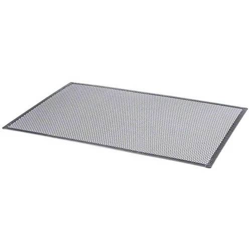 Vista 15 de American Metalcraft 18731 Pantalla rectangular de aluminio para hornear pizza, 11" L x 16" W