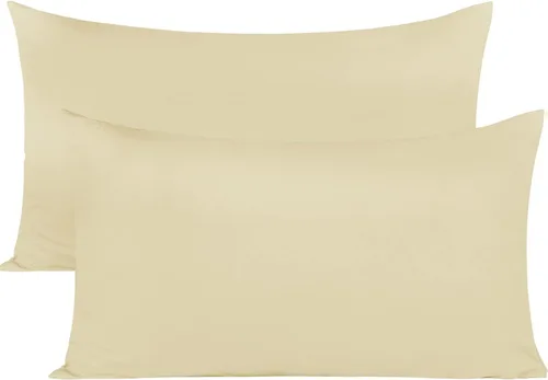 Vista 20 de BEDSUM Juego de 2 fundas de almohada de microfibra estándar suaves, resistentes a las arrugas y de fácil cuidado con cierre de sobre para niños, 20