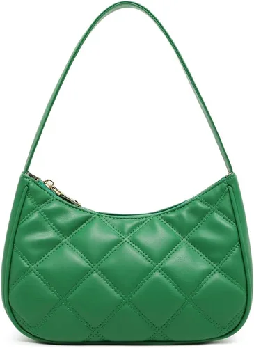 Vista 51 de CYHTWSDJ Bolsos de hombro para mujeres, lindo bolso tote tipo hobo con cierre de cremallera y mini cartera de mano Nailon Negro