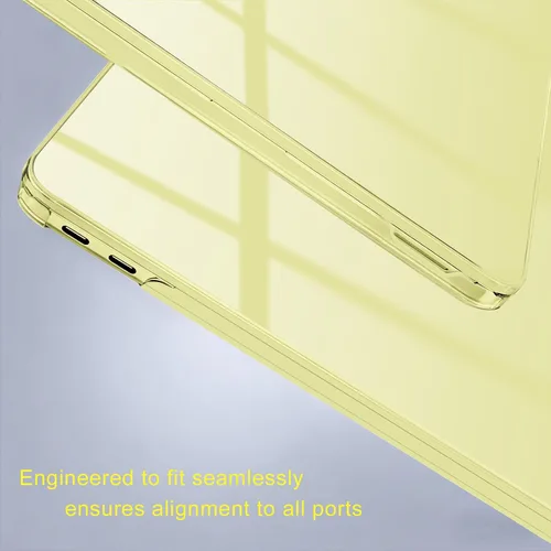 Vista 8 de MOSISO Compatible con MacBook Neo Case 13 pulgadas 2026 A3404 A18 Pro Chip Cristal cítrico