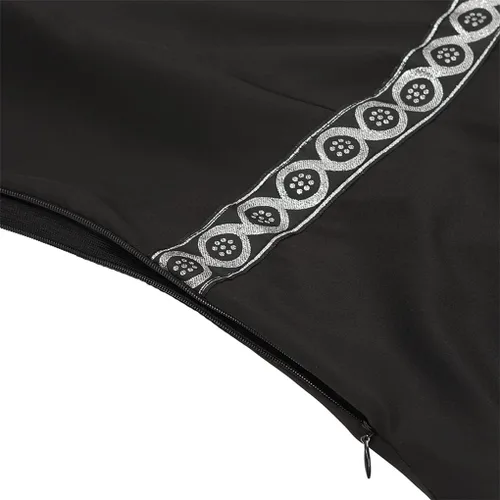 Vista 6 de Lehauya Disfraz renacentista para mujer, vestido irlandés medieval, vestido retro victoriano, vestido largo de cosplay