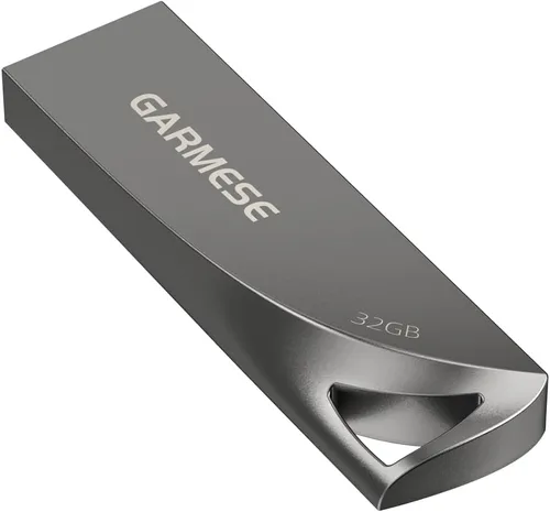 Vista 10 de Paquete de 5 unidades flash USB de 8 GB, unidad de pulgar USB 2.0 impermeable de metal, memoria delgada y duradera con llavero para PC, laptop