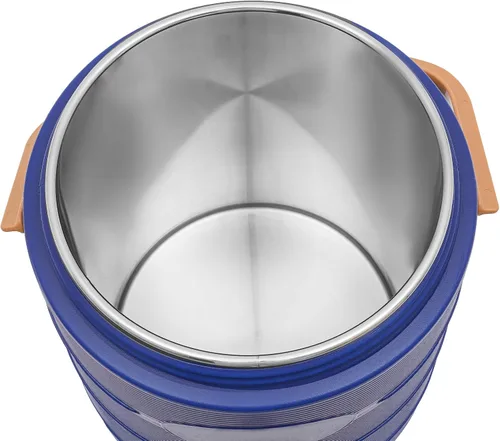 Vista 6 de Dispensador de bebidas aislado de acero inoxidable, dispensador térmico de bebidas frías y calientes de 25 L/6.6 galones con espita para té, café