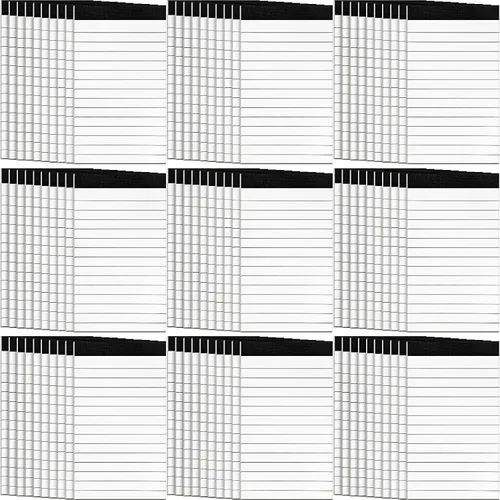 Vista 7 de PerKoop Paquete de 100 blocs de notas pequeños de 3 x 5 pulgadas, mini bloc de notas legales con 30 hojas de repuesto para tomar notas, suministros