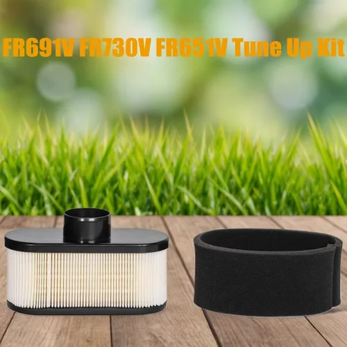 Vista 4 de FR691V Kit de cambio de aceite FR730V Kit de afinación para Kawasaki FR651V FR691V FR730V FS691V Cortacésped motor 11013-0752 Filtro de aire