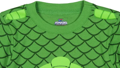 Vista 4 de PJ Masks - Conjunto de pijama para niños y niñas pequeñas