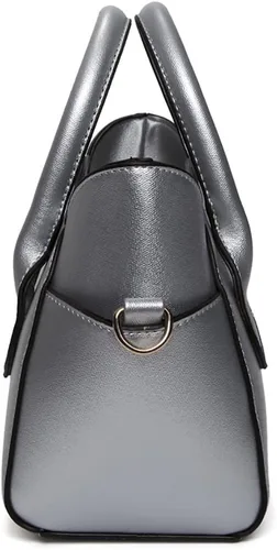Vista 2 de QZUnique - Bolso cruzada de hombro con asa superior para mujer, diseño de gato