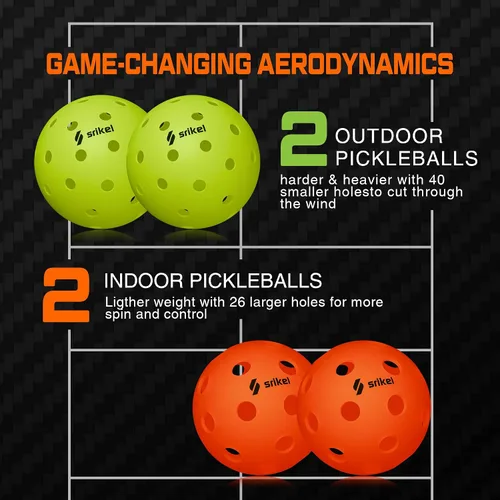 Vista 4 de Paletas de pickleball Srikel, pala de pickleball de fibra de carbono Raw T700, núcleo de polímero de poder de 16mm, raquetas profesionales para gran