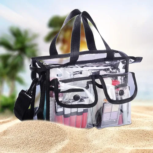 Vista 7 de Bolsa de cosméticos transparente, Claro, Moderno