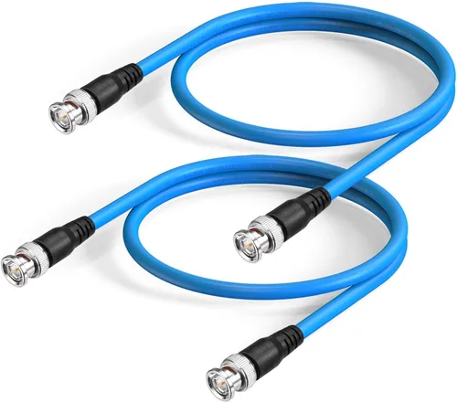 Vista 22 de Superbat Cable SDI 3G/6G/12G de 1 pie BNC Jumper Belden 1694A, compatible con video HD-SDI/3G-SDI/4K/8K, para convertidor de cámaras, cable SDI