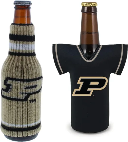 Vista 42 de College Team Color Logo Can & Bottle Holder Insulator Beverage Cooler Set