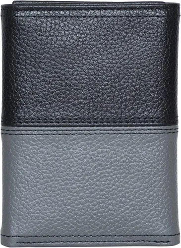 Vista 4 de Nautica Pebble Two-Tone Leather Wallet