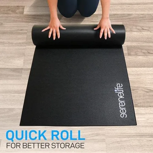 Vista 4 de SereneLifeHome Premium Portable Fitness Exercise Mat
