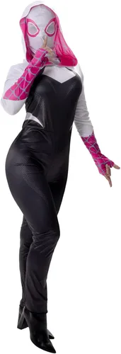 Vista 2 de Jazwares Inc. - Disfraz de Spider-Gwen para adultos, talla XS