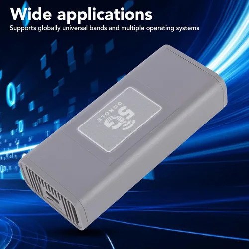 Vista 3 de Jectse 5G USB Modem, 2.5Gbps High Speed Portable Mobile Hotspot Router with Built in Antenna for Gaming Video Streaming Worldwide