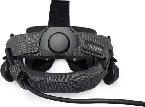 Vista 4 de VR Cover Head Strap Cover for Valve Index - Washable Hygienic Cotton Cover (2 Covers)