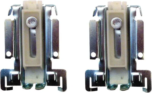 Vista 5 de Prime-Line MP6551 - Conjunto de guía para puerta de armario, montaje inferior, paquete de 2