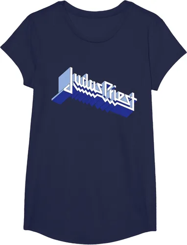 Vista 22 de Judas Priest - Camiseta con logotipo de Defender, Negro