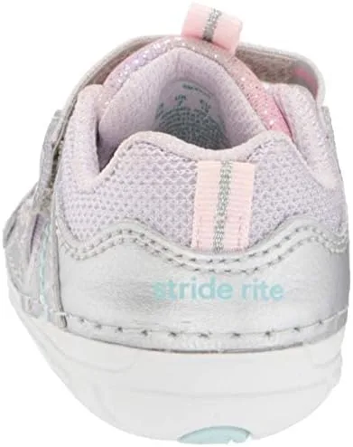 Vista 4 de Stride Rite Kylo - Tenis unisex de movimiento suave para niños PlataMulticolor