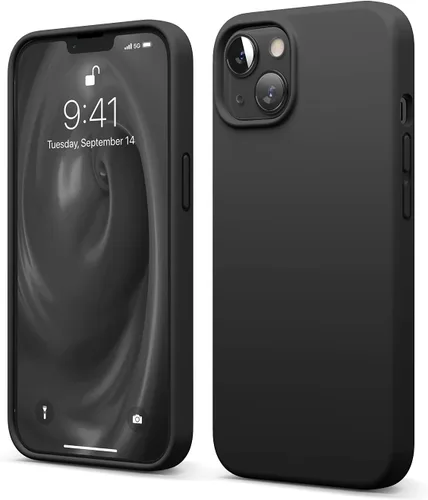 Vista 19 de elago - Carcasa de silicona líquida prémium para iPhone 13 Full Body Screen Camera Protective Cover, Shockproof, Slim Phone Case, Anti-Scratch