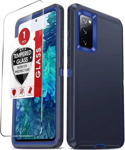 Vista 44 de LeYi Funda compatible con Galaxy S8: no compatible con S8 Plus: cubierta exterior de goma 3 en 1 de cuerpo completo a prueba de golpes, resistente