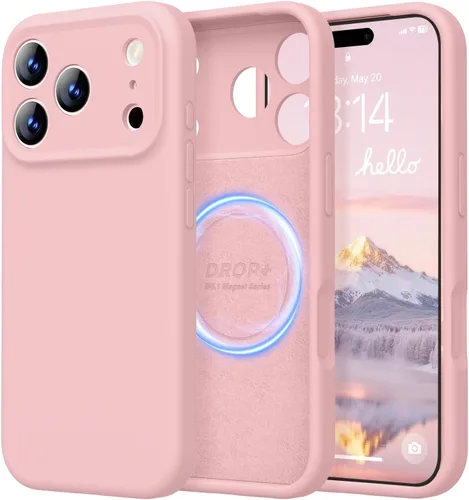 Vista 268 de LOVE 3000 Diseñada para Funda iPhone Air, Silicona Premium [Compatible con Magsafe][Forro de Microfibra Suave Anti-Rayones] Funda Protectora