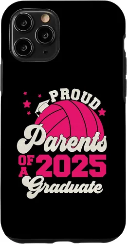 Vista 26 de iPhone 16 Parents of a 2025 Graduate Senior Graduation Volleyball Case