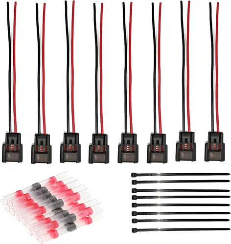 Vista 13 de MAMIKO Arnés de Conector Pigtail de Bobina de Encendido CU2Z-14S411-AFA para Ford Expedition F150 Explorer Flex Lobo Taurus Transit-150 Transit-250