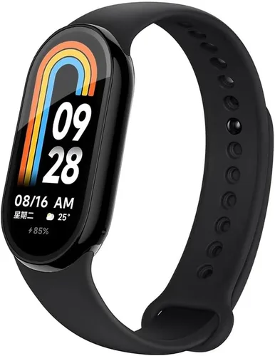 Vista 6 de [Paquete de 2] Funda con protector de pantalla de vidrio templado compatible con xiaomi Band 7, dureza 9H 360° Protección completa ultrafina funda