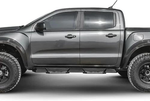 Vista 3 de Westin 56-24155 HDX Xtreme Nerf Bars se adapta al par negro texturizado Ranger SuperCrew 2019-2025