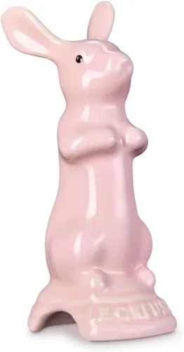 Vista 13 de Le Creuset chimenea de cerámica con forma de ave para pastel, Cereza Cerise