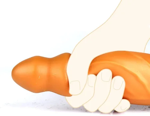 Vista 6 de FST Tapón anal de cabeza cónica, ajuste vaginal, estimulación del punto G, consolador, texturas de bulto, masaje de próstata con fuerte ventosa