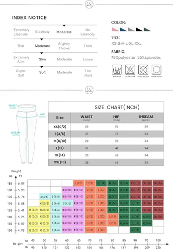 Vista 50 de Malla Queenieke 8030 de yoga, para correr, leggings con color combinado, para mujer