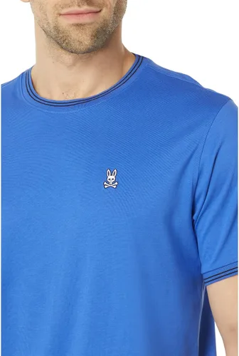 Vista 3 de Psycho Bunny Logan Tee Dazzling Blue MD (5 de hombre de EE. UU.), Azul (Dazzling Blue)