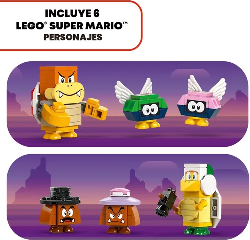 Vista 6 de LEGO Super Mario El Tren Expreso de Bowser - Juguetes de Construcción para Niños y Niñas, Edades 9+ Años - Juego de Simulación con Minifiguras