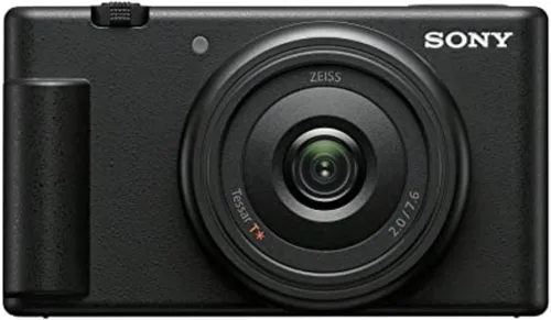 Vista 2 de Sony ZV-1F Cámara de Vlog para Creadores de Contenido y Vloggers Negro