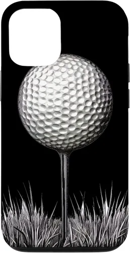 Vista 28 de Funda para iPhone 17 con pelota de golf en camiseta para jugadores de golf