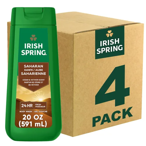 Vista 8 de Irish Spring Moisture Blast Gel de baño para hombres, 20 onzas líquidas (paquete de 2)