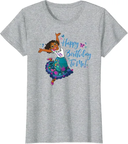 Vista 29 de Disney Camiseta Encanto Mirabel Madrigal ¡Feliz cumpleaños a mí! Negro