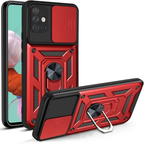 Vista 59 de Compatible con Tecno Pova Neo 2 Bracket Shell, con cubierta deslizante para lente de cámara compatible con Tecno Pova Neo 2 LG6n Case Negro
