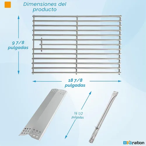 Vista 6 de Kit de repuesto para parrilla de gas de 2 quemadores Kitchen Aid 720-0819