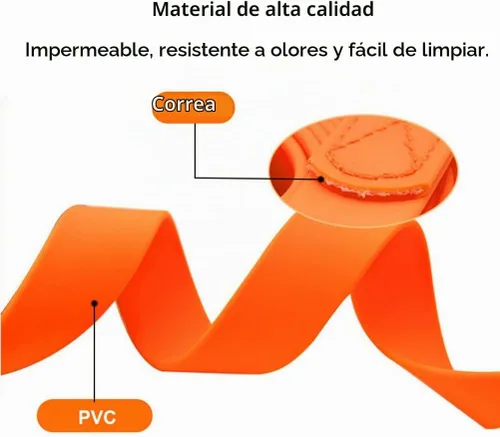 Vista 5 de Collar de silicona negra para perros, collares de goma de PVC de plástico impermeable, lavable con hebilla de liberación rápida, collares para Negro