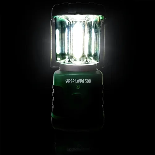 Vista 7 de Linterna alimentada por batería Supernova, brillante, de larga duración, linterna de camping LED resistente al clima, ideal para tormentas